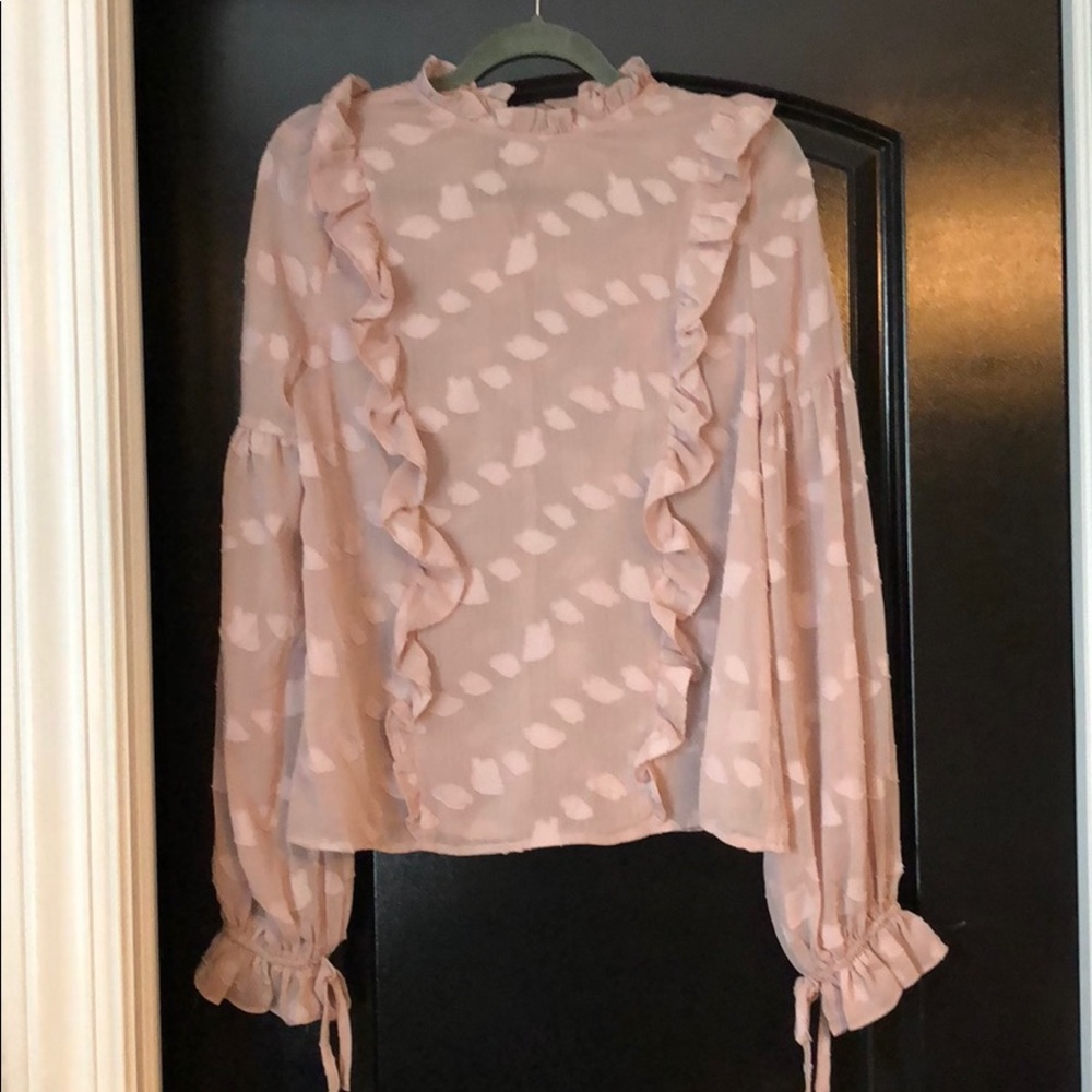 Ellison Ruffle Blouse Small